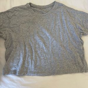 Gray Lululemon T-Shirt